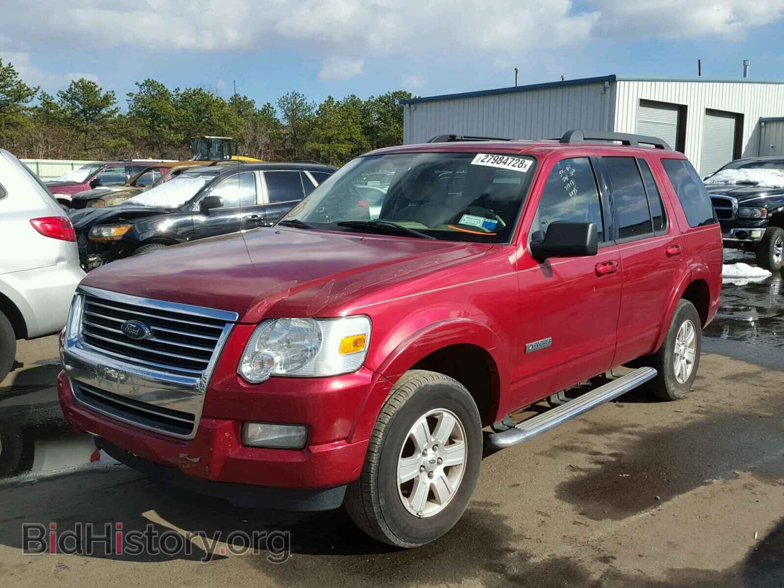 2007 FORD EXPLORER - VIN: 1FMEU73E77UB74589 - Фото 2