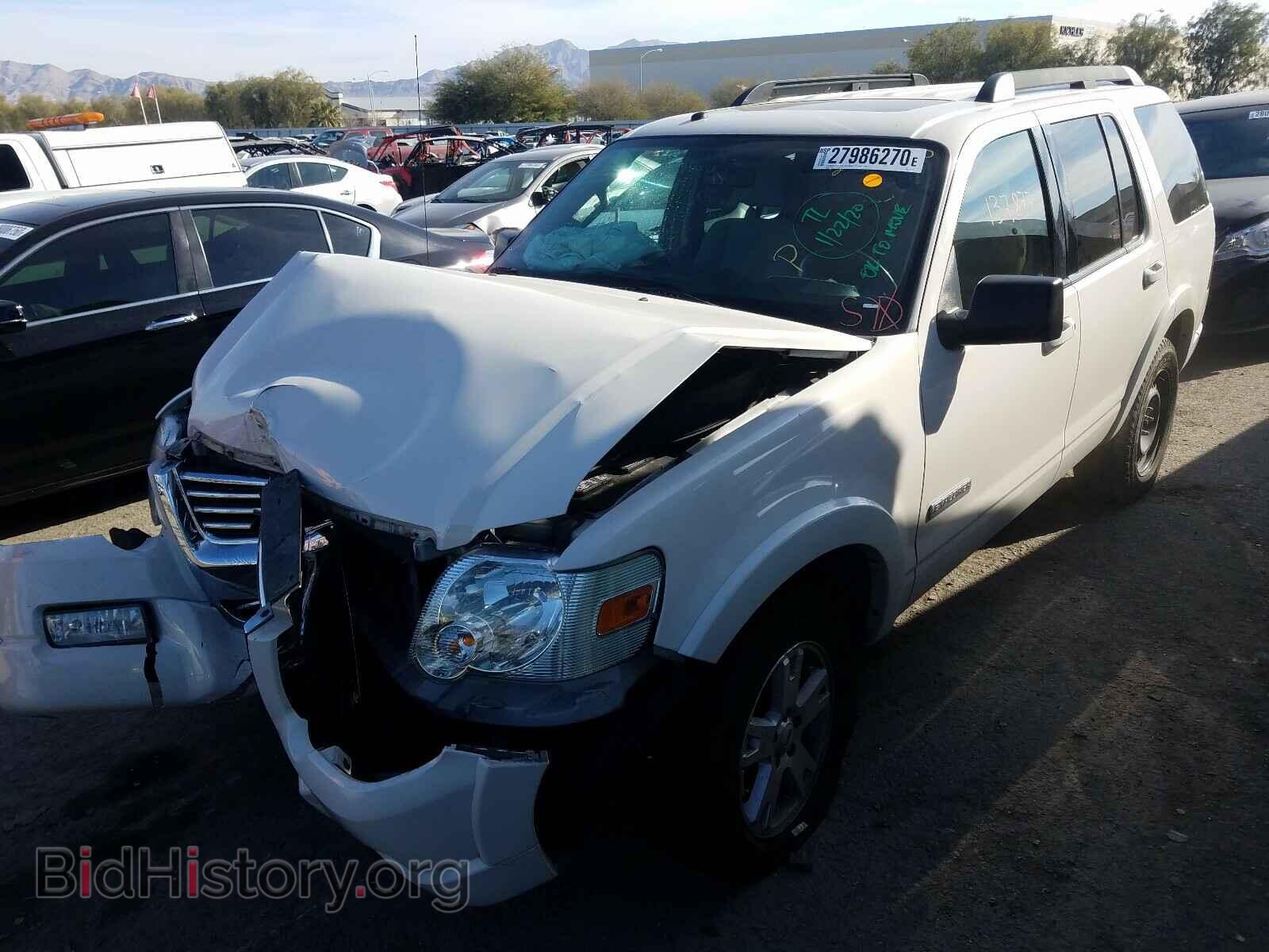 2008 FORD EXPLORER - VIN: 1FMEU63E28UA03468 - Фото 2
