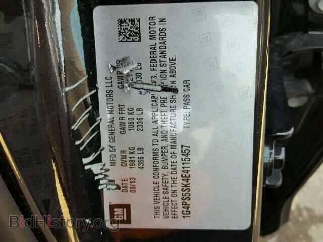 2014 BUICK VERANO - VIN: 1G4PS5SK4E4115457 - Фото 10
