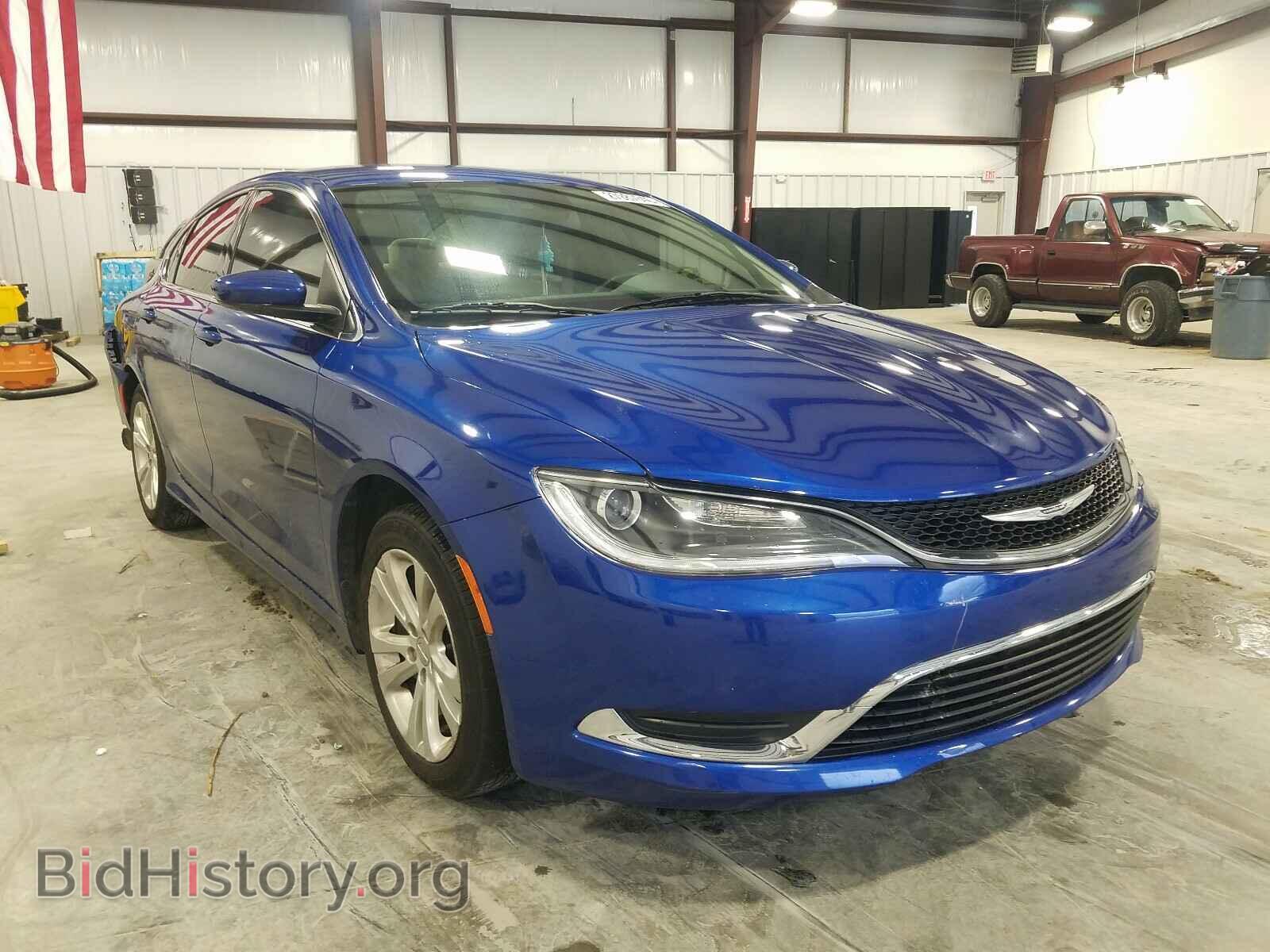 Фотография 1C3CCCAB1FN526627 - CHRYSLER 200 2015