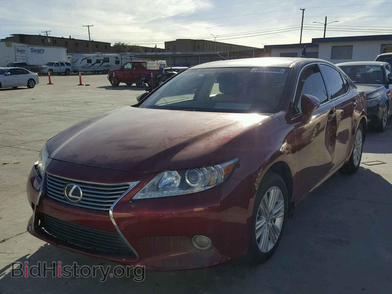 2013 LEXUS ES350 - VIN: JTHBK1GG7D2050849 - Фото 2