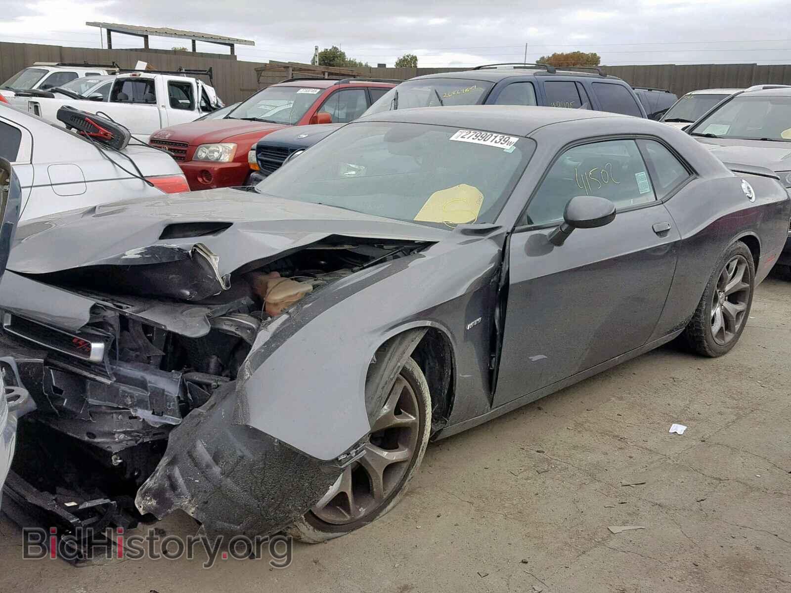 2015 DODGE CHALLENGER - VIN: 2C3CDZBT2FH914191 - Фото 2