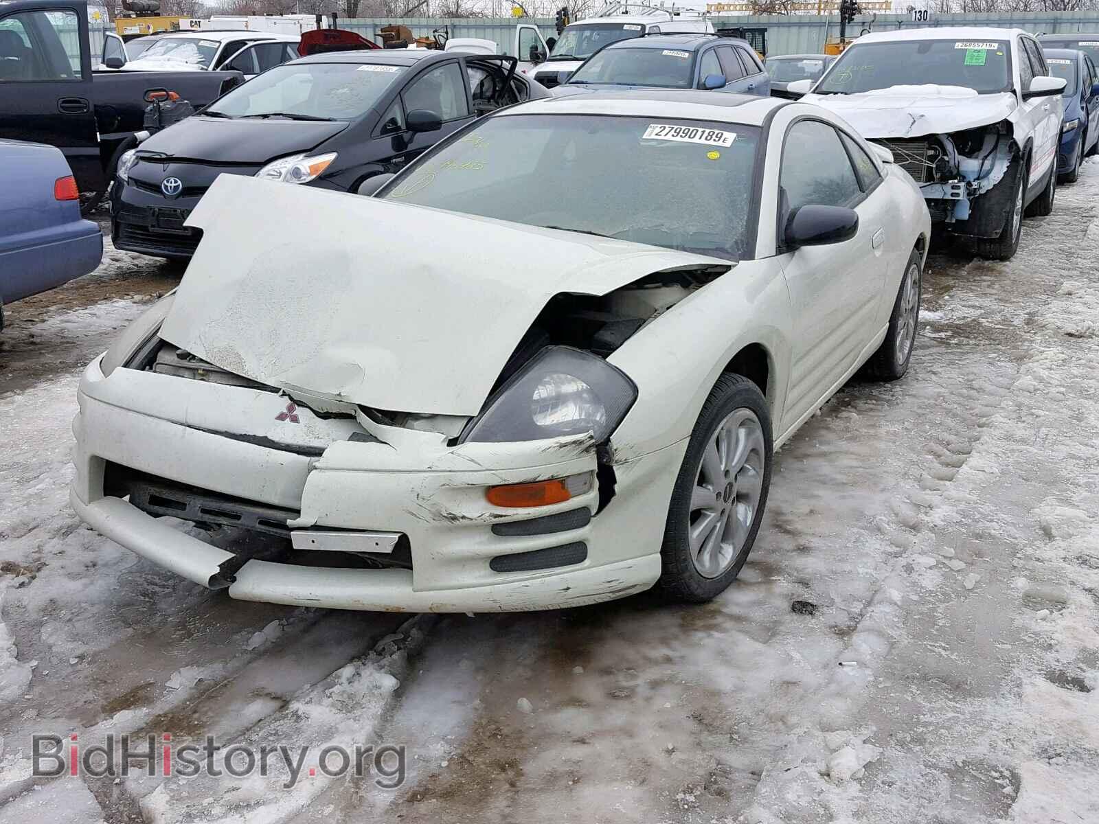 2001 MITSUBISHI ECLIPSE - VIN: 4A3AC44G21E196485 - Photo 2