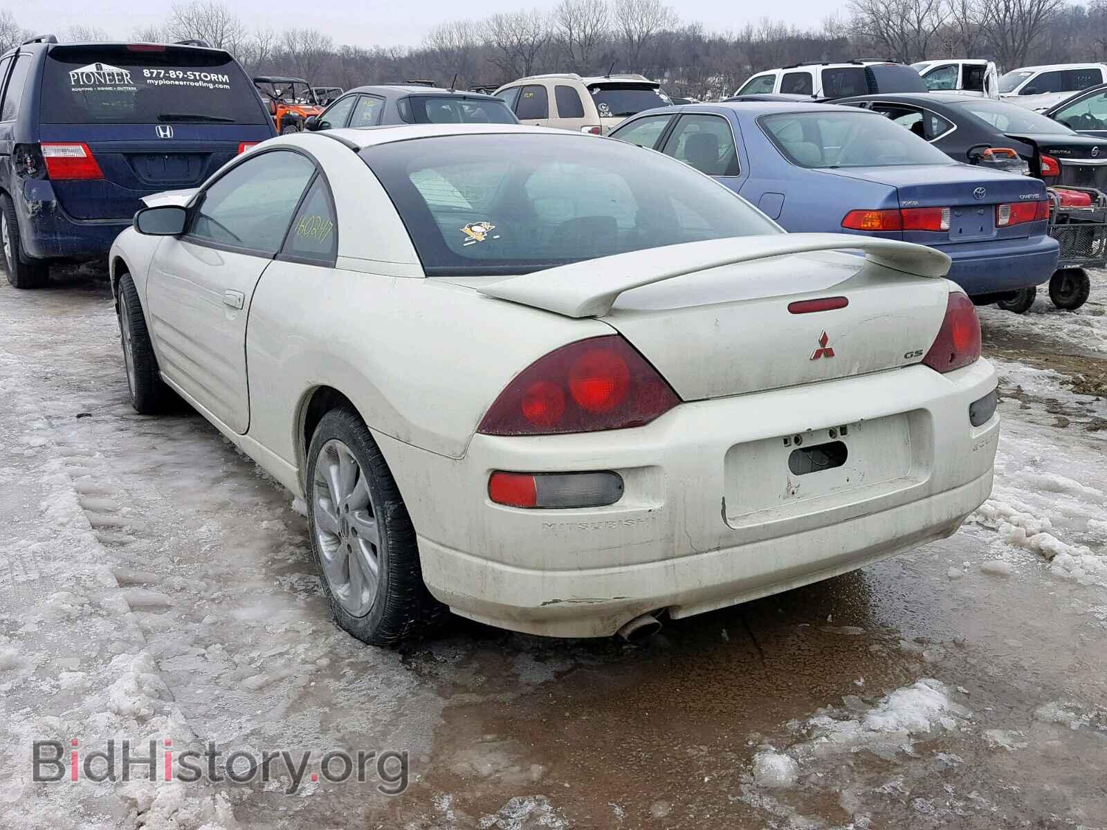2001 MITSUBISHI ECLIPSE - VIN: 4A3AC44G21E196485 - Photo 3