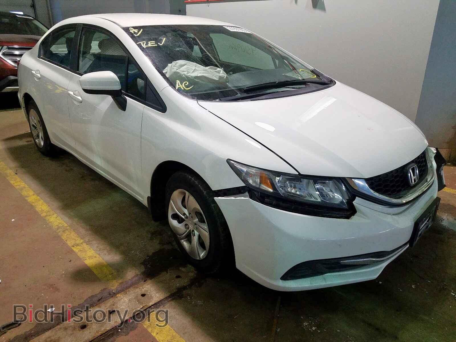 Фотография 2HGFB2F48EH045556 - HONDA CIVIC LX 2014