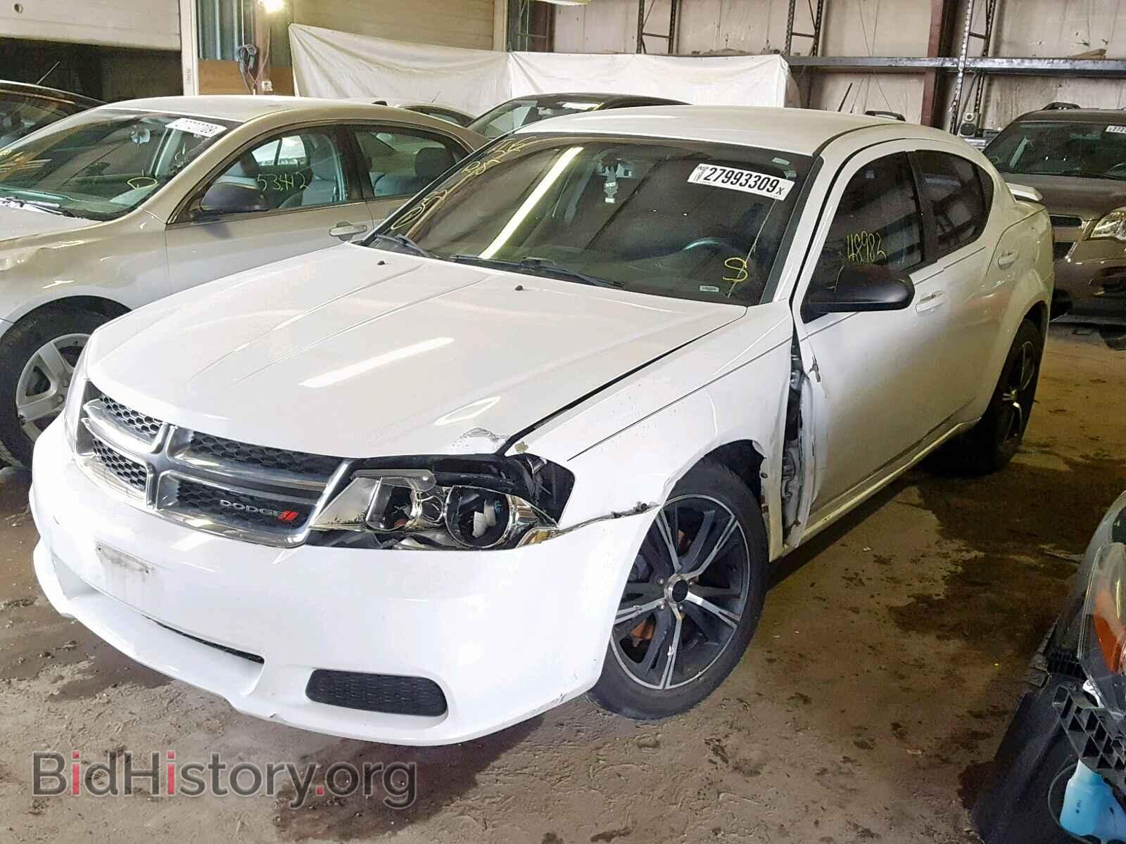 2013 DODGE AVENGER - VIN: 1C3CDZAB9DN752797 - Photo 2