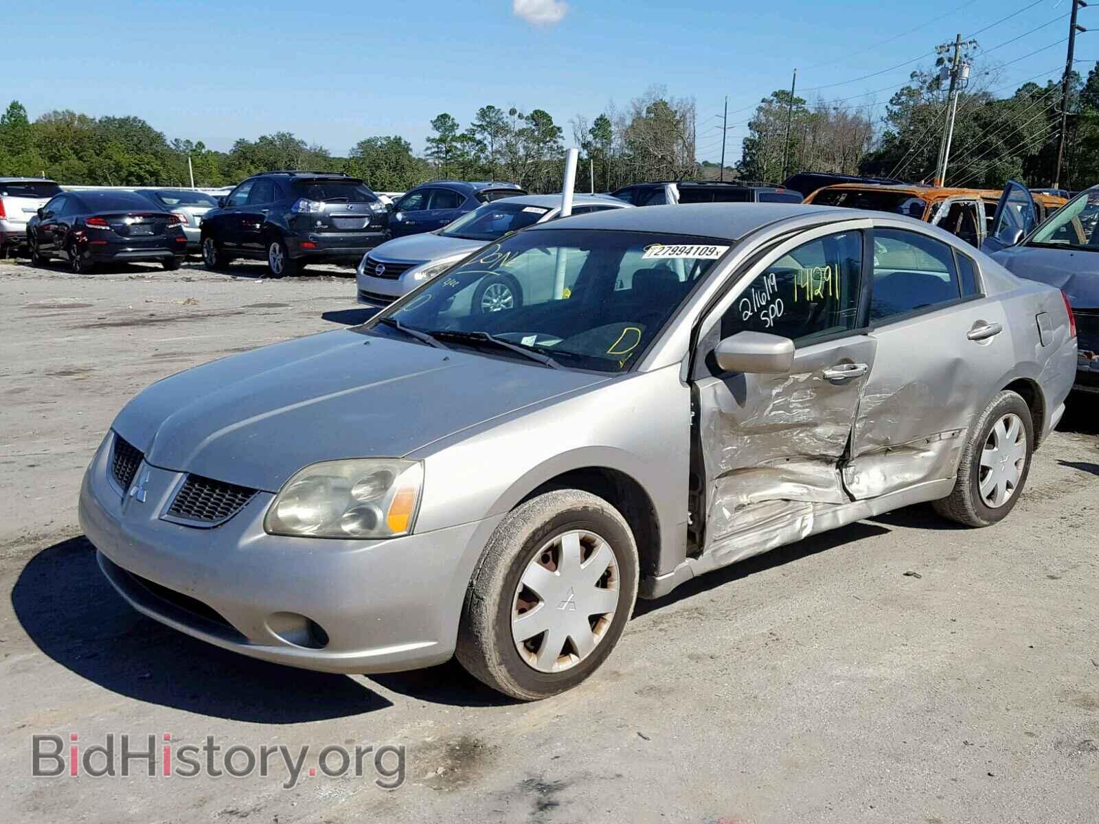 2004 MITSUBISHI GALANT - VIN: 4A3AB36F54E112584 - Фото 2