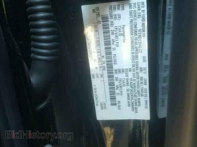 2017 FORD FOCUS - VIN: 1FADP3E2XHL348493 - Photo 10