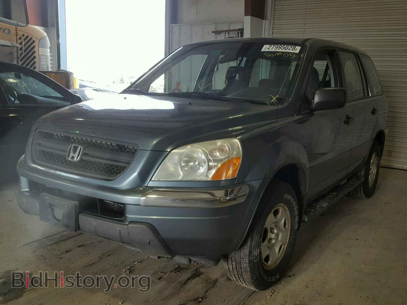 2005 HONDA PILOT - VIN: 2HKYF18105H557568 - Фото 2