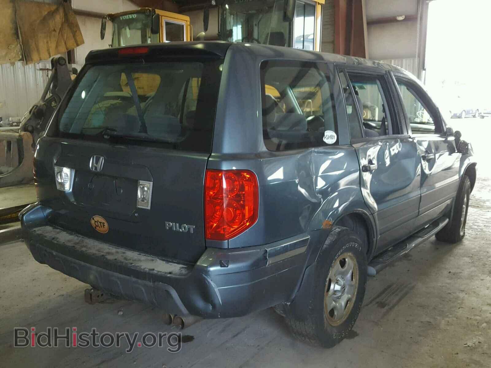 2005 HONDA PILOT - VIN: 2HKYF18105H557568 - Фото 4