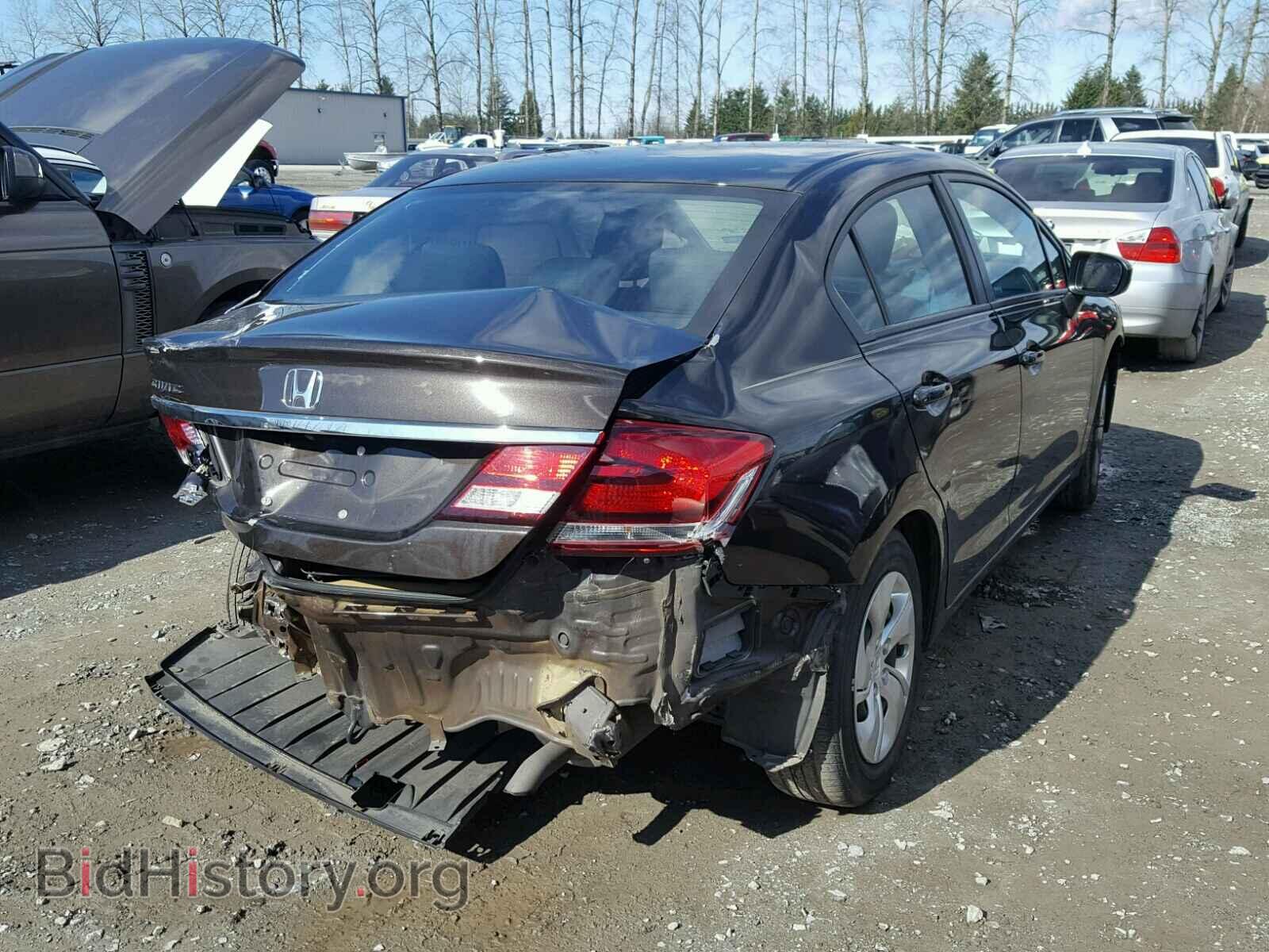 2014 HONDA CIVIC - VIN: 2HGFB2F51EH555532 - Фото 4