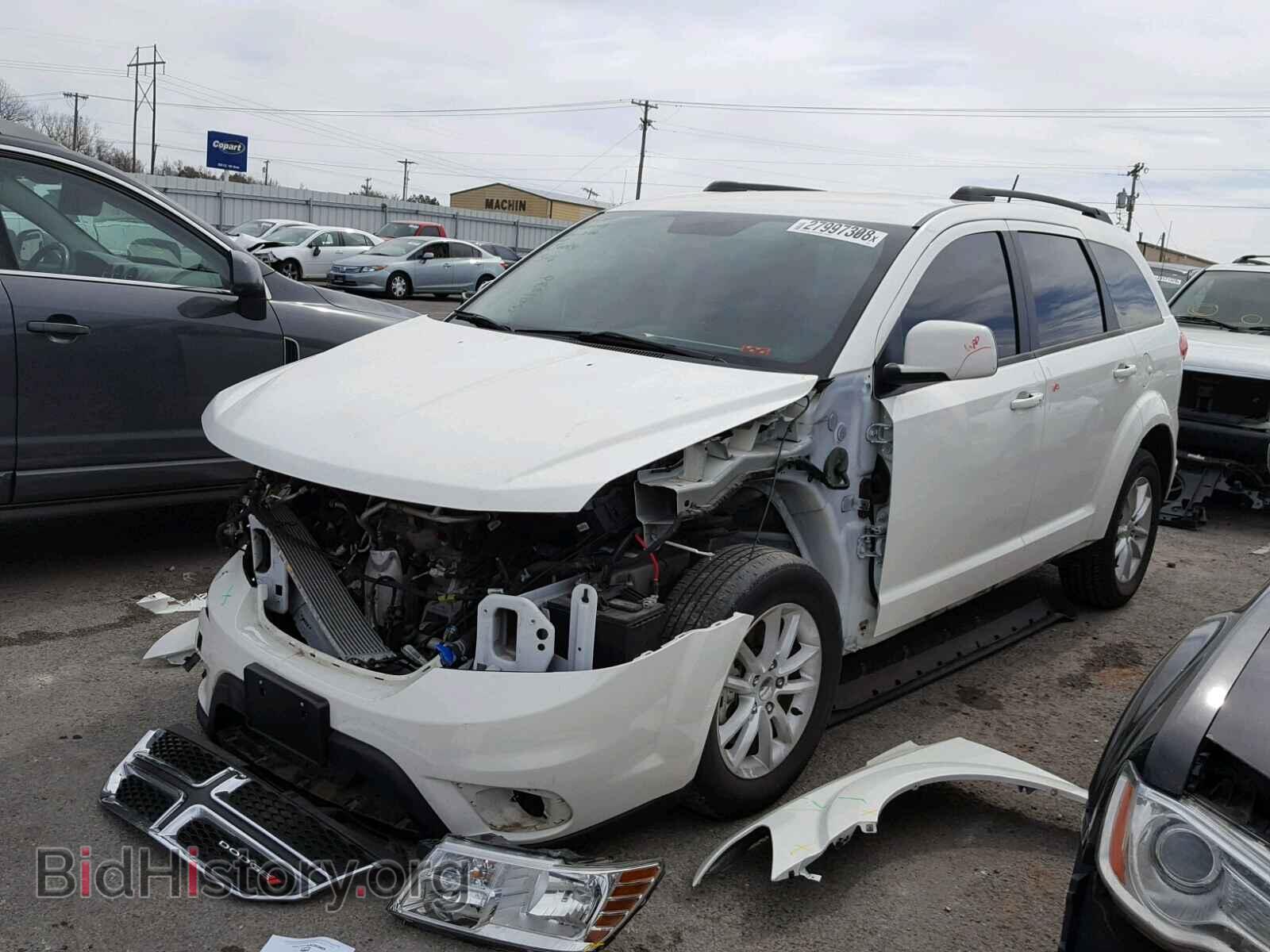 2016 DODGE JOURNEY - VIN: 3C4PDCBG7GT146018 - Фото 2