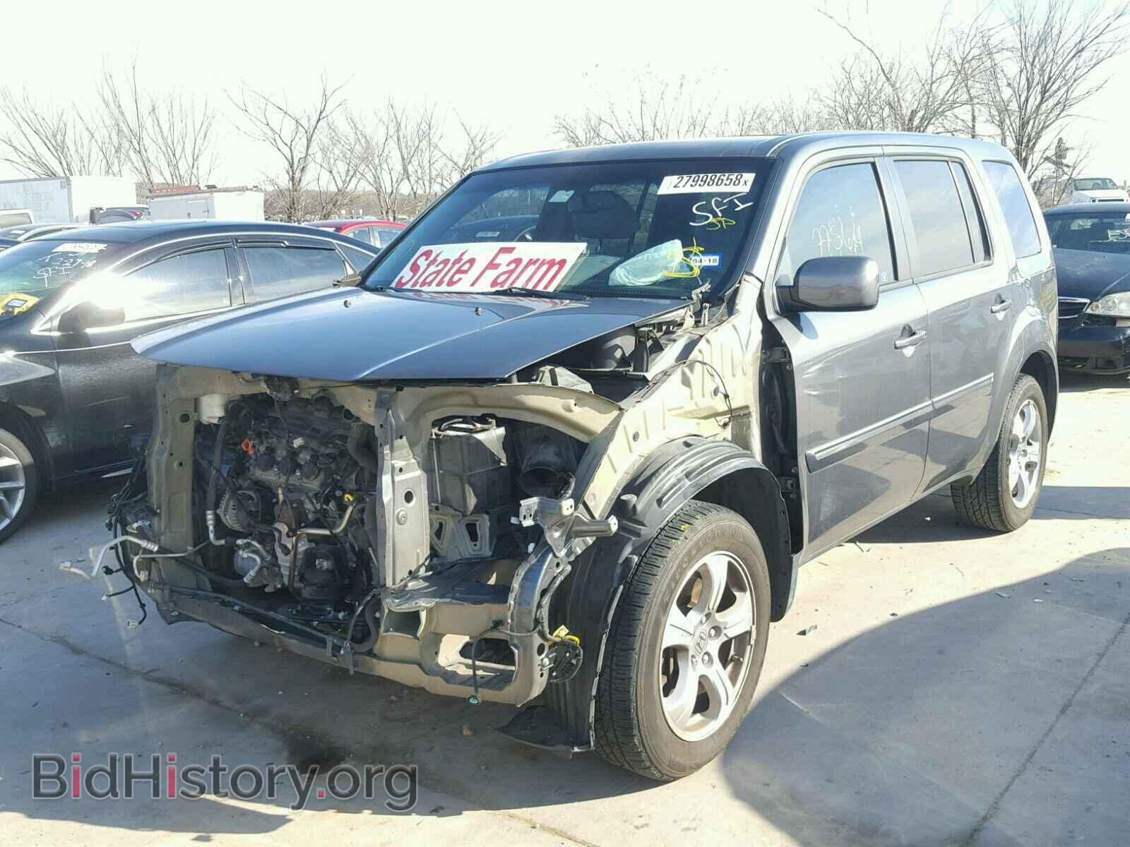 2012 HONDA PILOT - VIN: 5FNYF3H53CB025919 - Фото 2