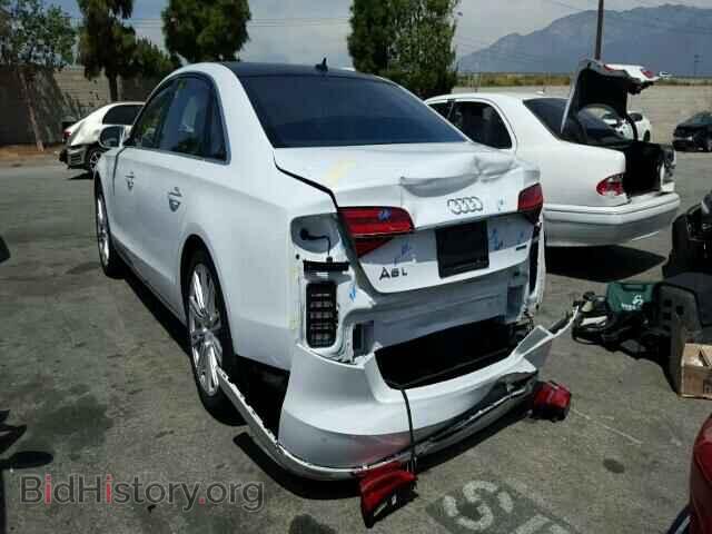 2016 AUDI A8 - VIN: WAU34AFD6GN013220 - Фото 3