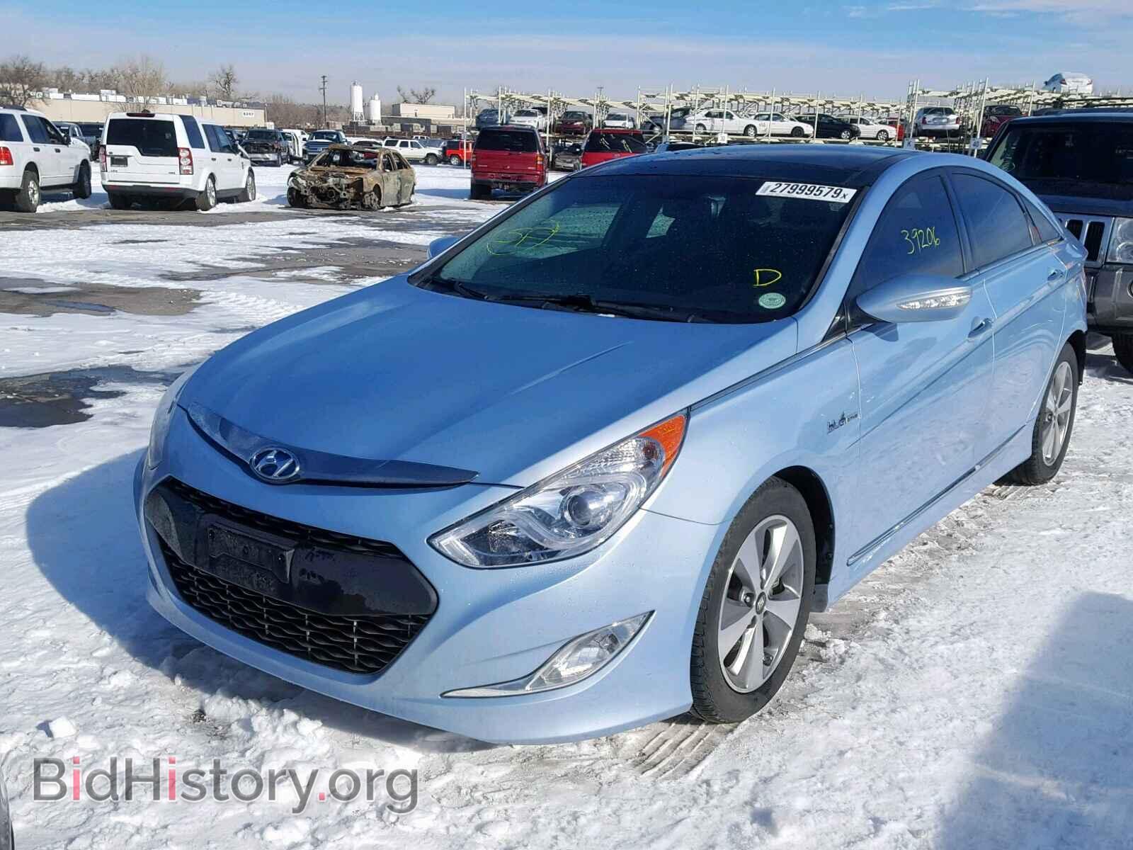 2012 HYUNDAI SONATA - VIN: KMHEC4A47CA046893 - Фото 2