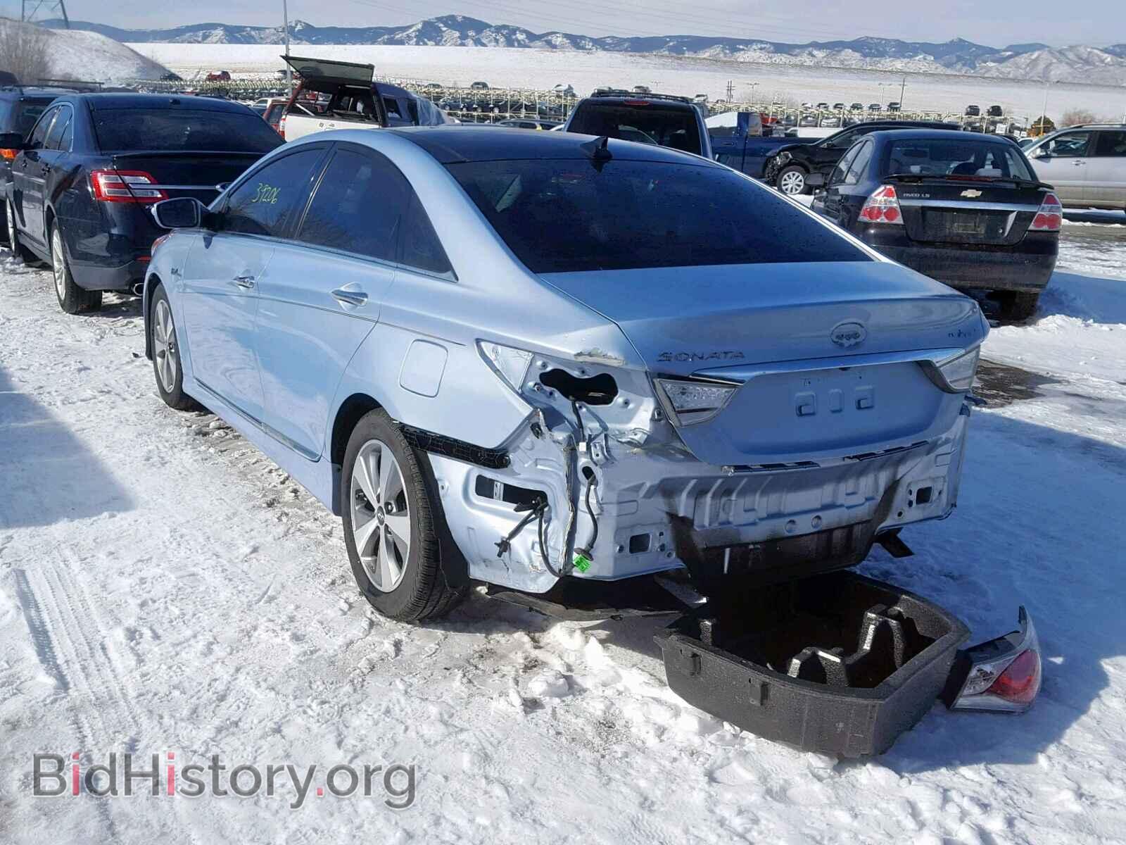 2012 HYUNDAI SONATA - VIN: KMHEC4A47CA046893 - Фото 3