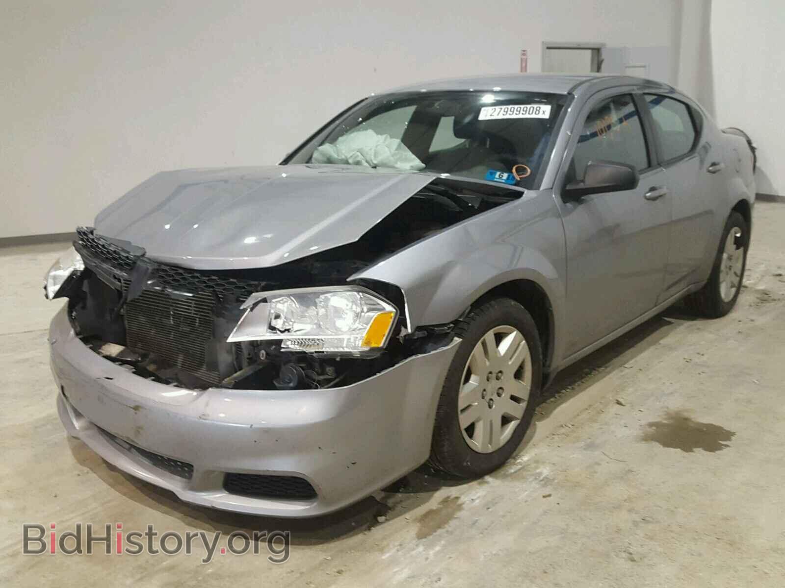 2013 DODGE AVENGER - VIN: 1C3CDZAB4DN653448 - Фото 2