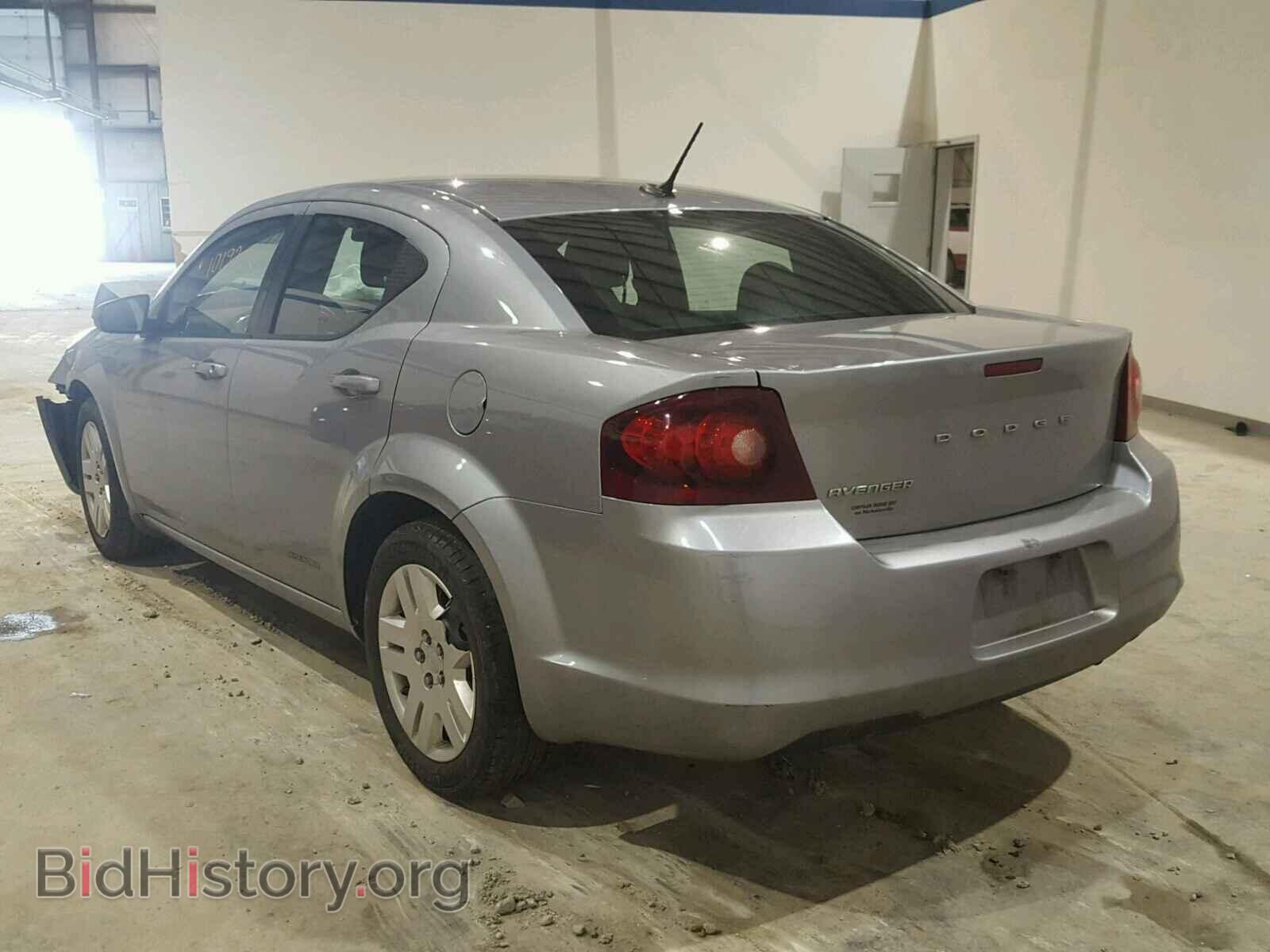 2013 DODGE AVENGER - VIN: 1C3CDZAB4DN653448 - Фото 3