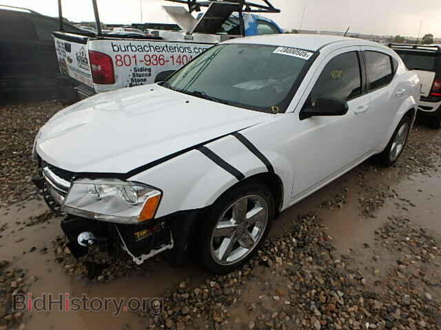 2013 DODGE AVENGER - VIN: 1C3CDZAB8DN537444 - Photo 2
