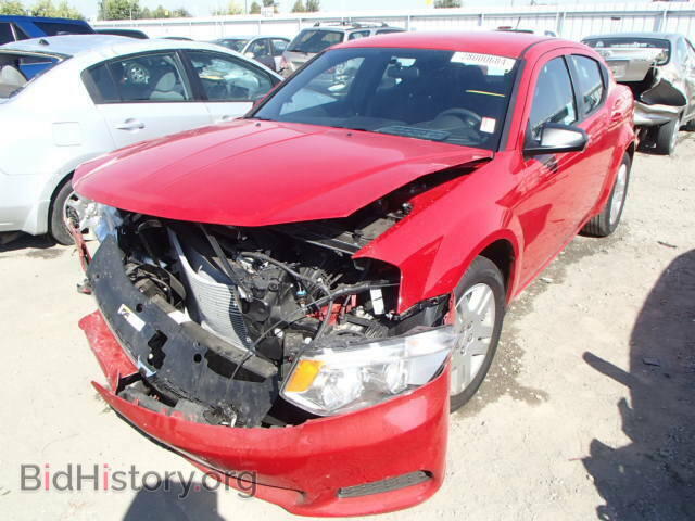 2014 DODGE AVENGER - VIN: 1C3CDZAB7EN111147 - Фото 2