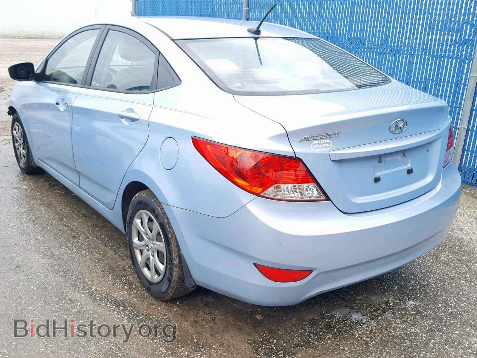 2013 HYUNDAI ACCENT - VIN: KMHCT4AE4DU528107 - Фото 3