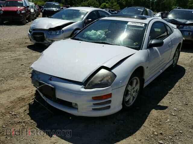 2000 MITSUBISHI ECLIPSE - VIN: 4A3AC84L0YE067949 - Фото 2