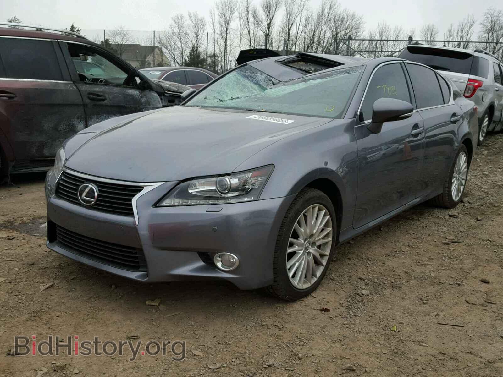 2013 LEXUS GS350 - VIN: JTHCE1BL9D5016295 - Фото 2