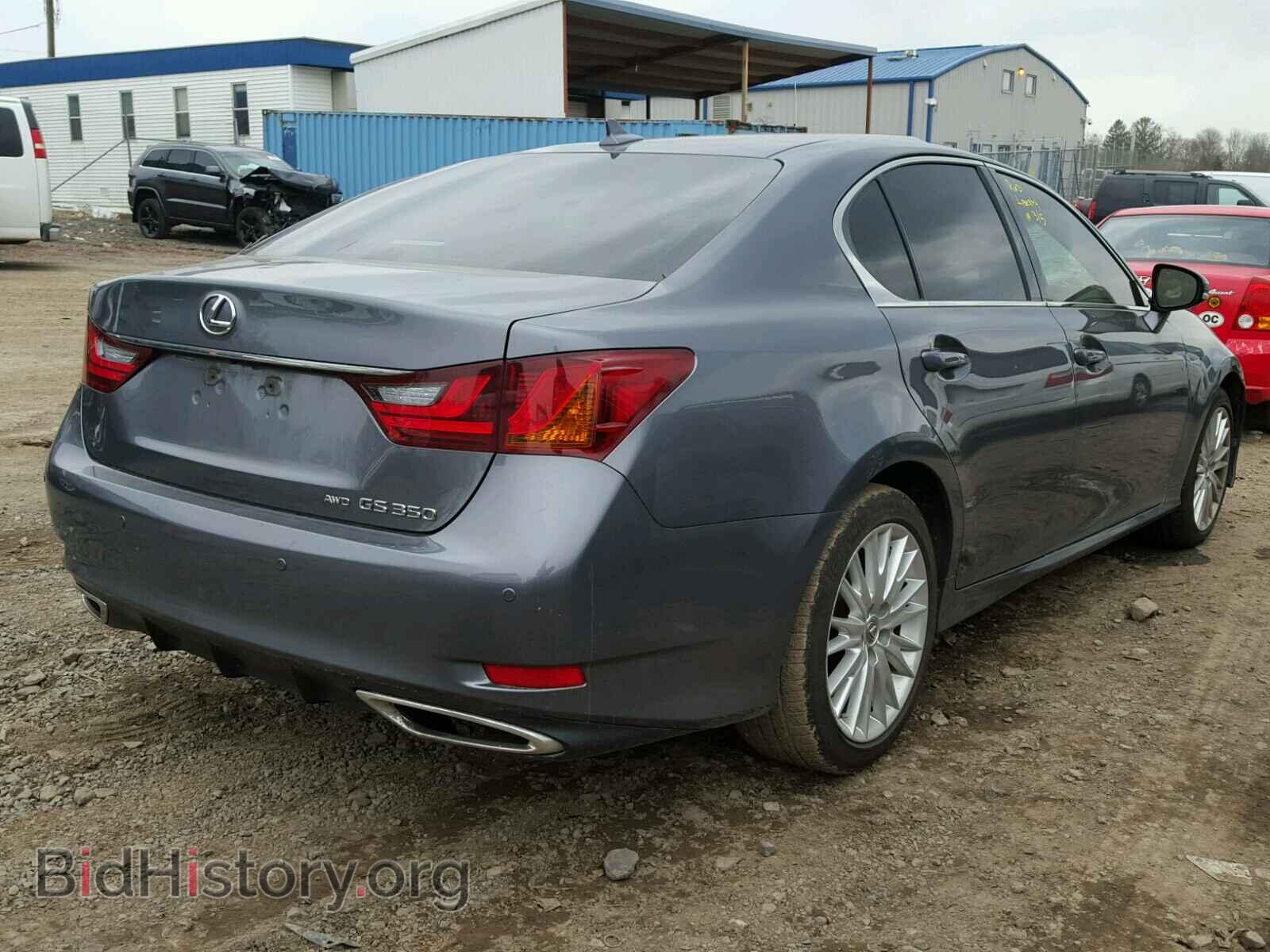 2013 LEXUS GS350 - VIN: JTHCE1BL9D5016295 - Фото 4