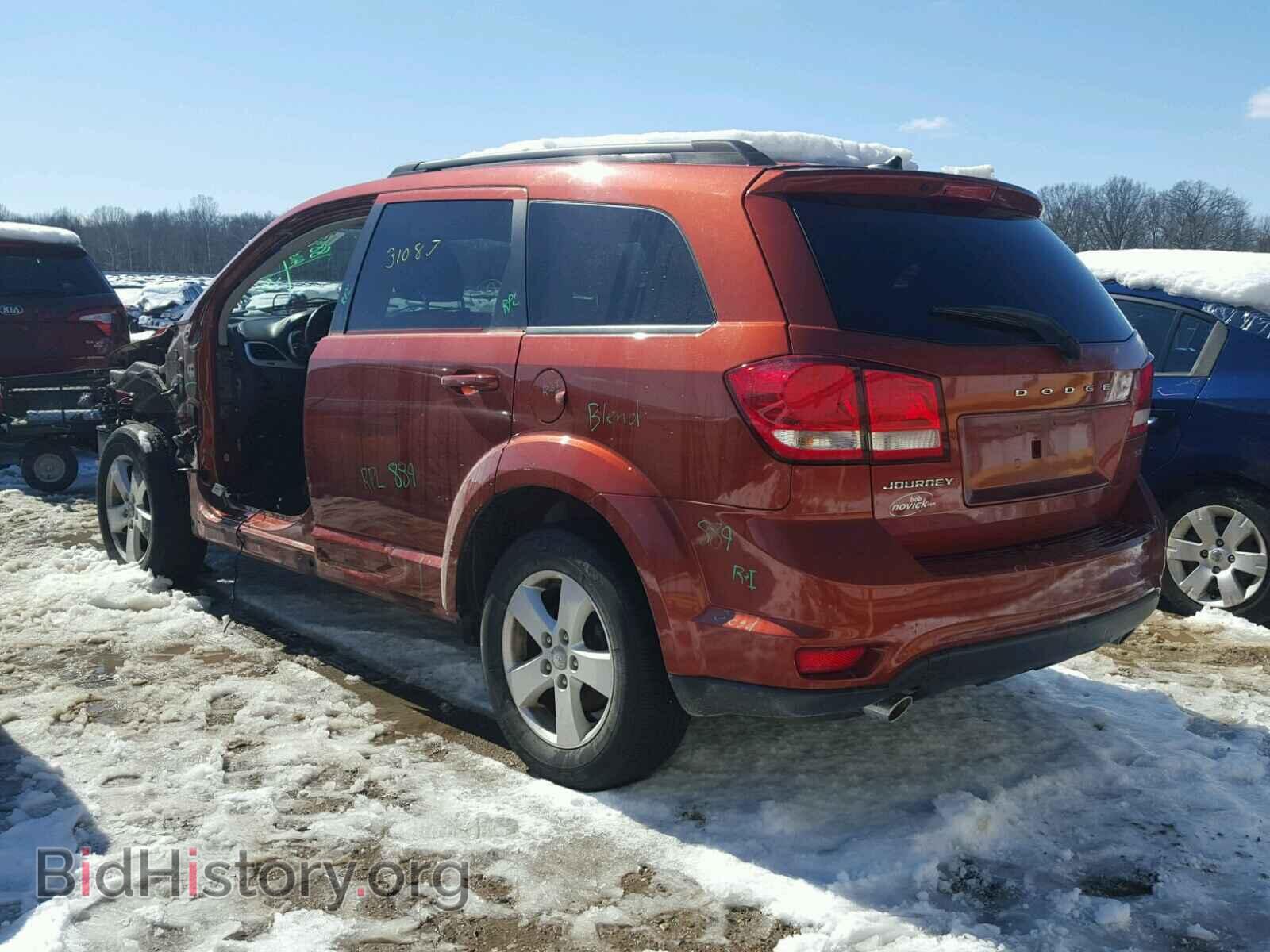 2012 DODGE JOURNEY - VIN: 3C4PDCBG9CT239570 - Фото 3
