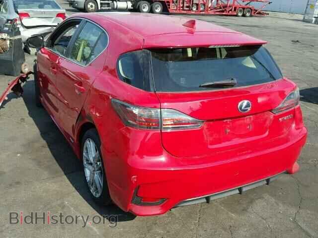 2014 LEXUS CT 200 - VIN: JTHKD5BH2E2180055 - Фото 3