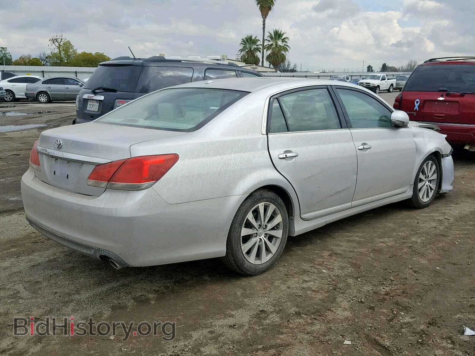2011 TOYOTA AVALON - VIN: 4T1BK3DB9BU425417 - Фото 4