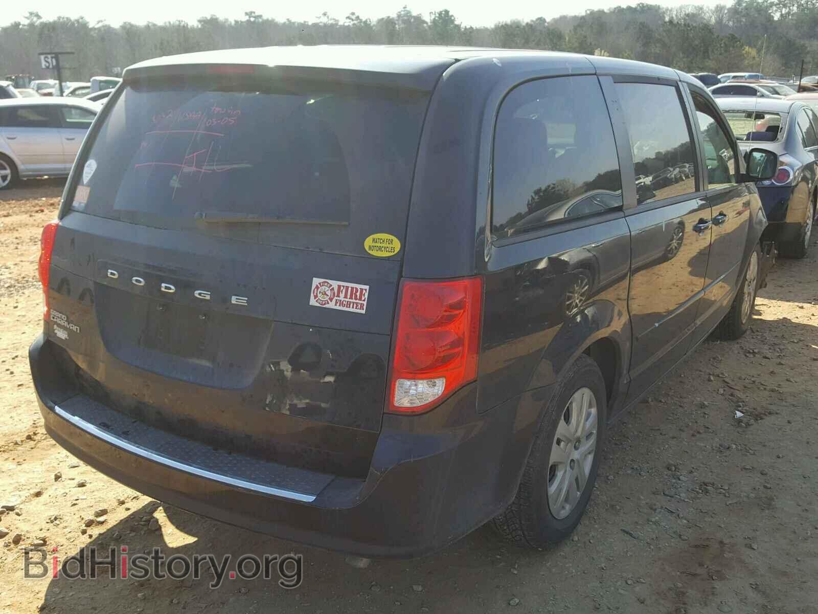 2016 DODGE CARAVAN - VIN: 2C4RDGBG8GR385399 - Фото 4
