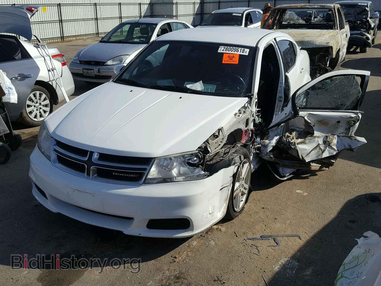2012 DODGE AVENGER - VIN: 1C3CDZCB4CN219803 - Photo 2