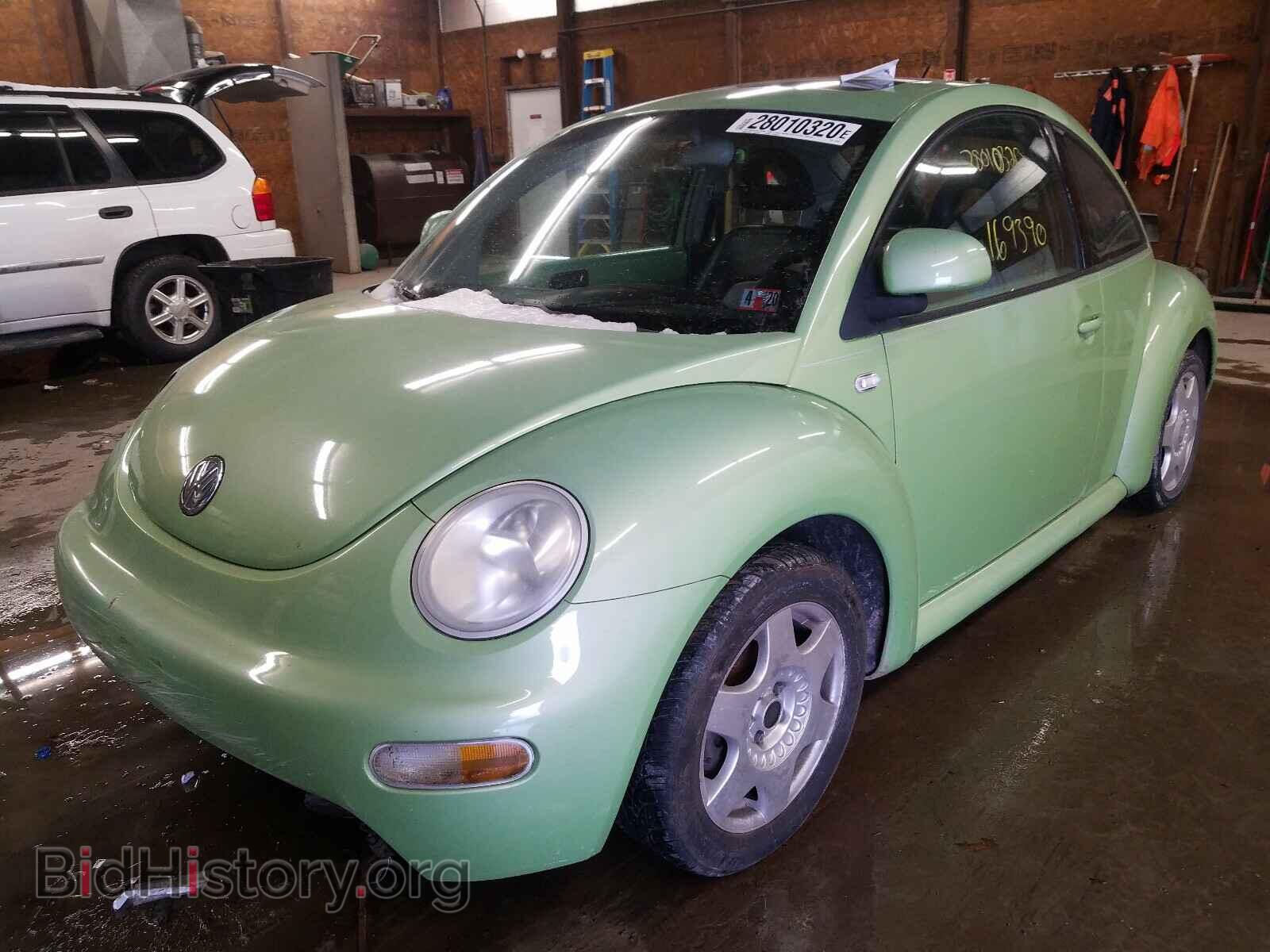 2000 VOLKSWAGEN BEETLE - VIN: 3VWCD21C2YM448669 - Фото 2