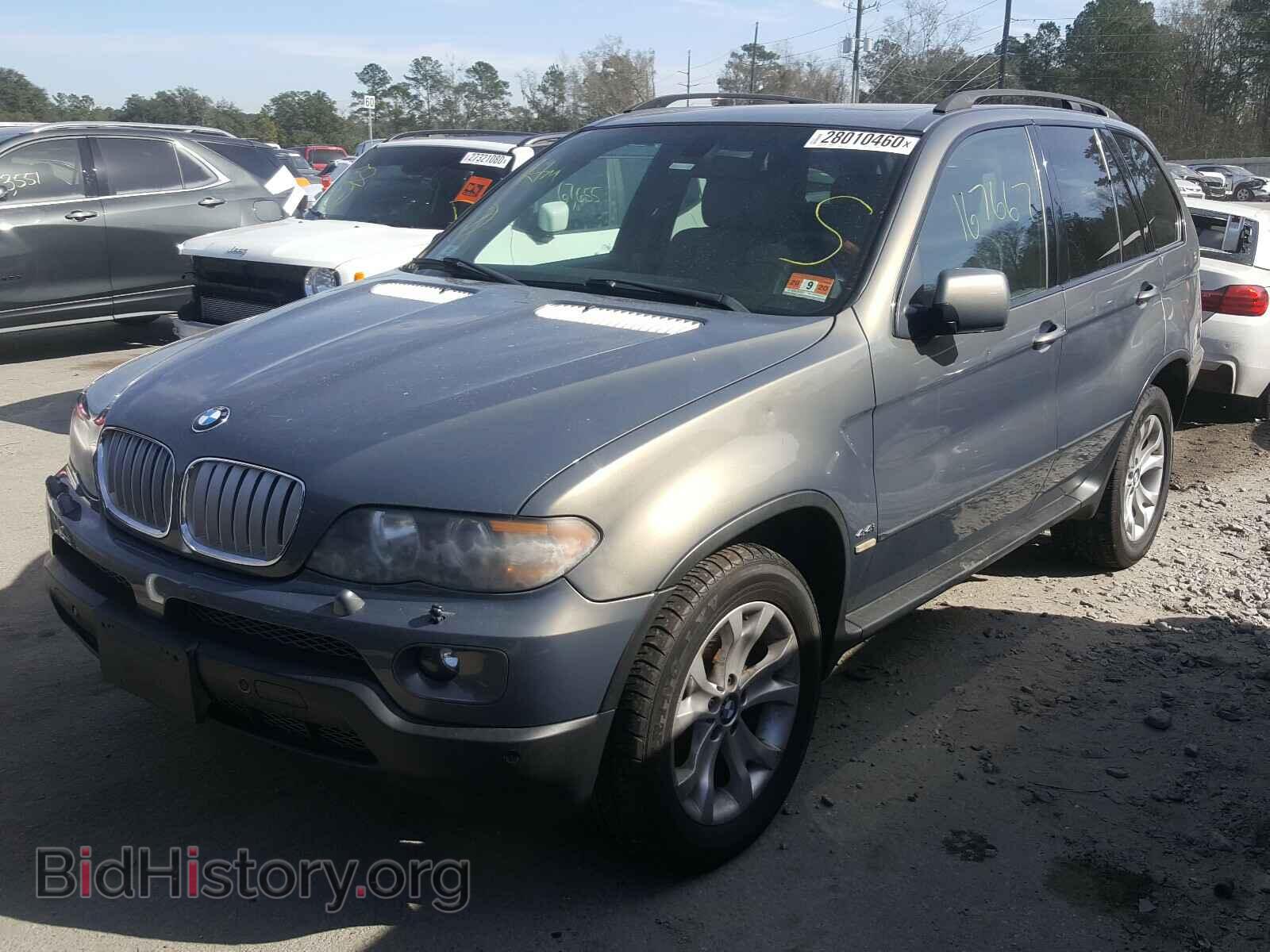 2006 BMW X5 - VIN: 5UXFB53596LV25573 - Фото 2
