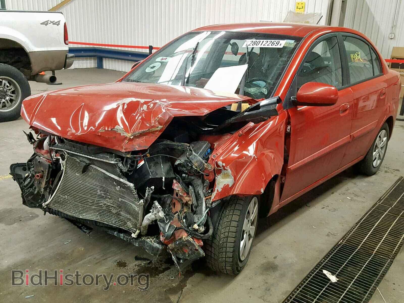 2011 KIA RIO BASE - VIN: KNADH4A34B6736902 - Photo 2
