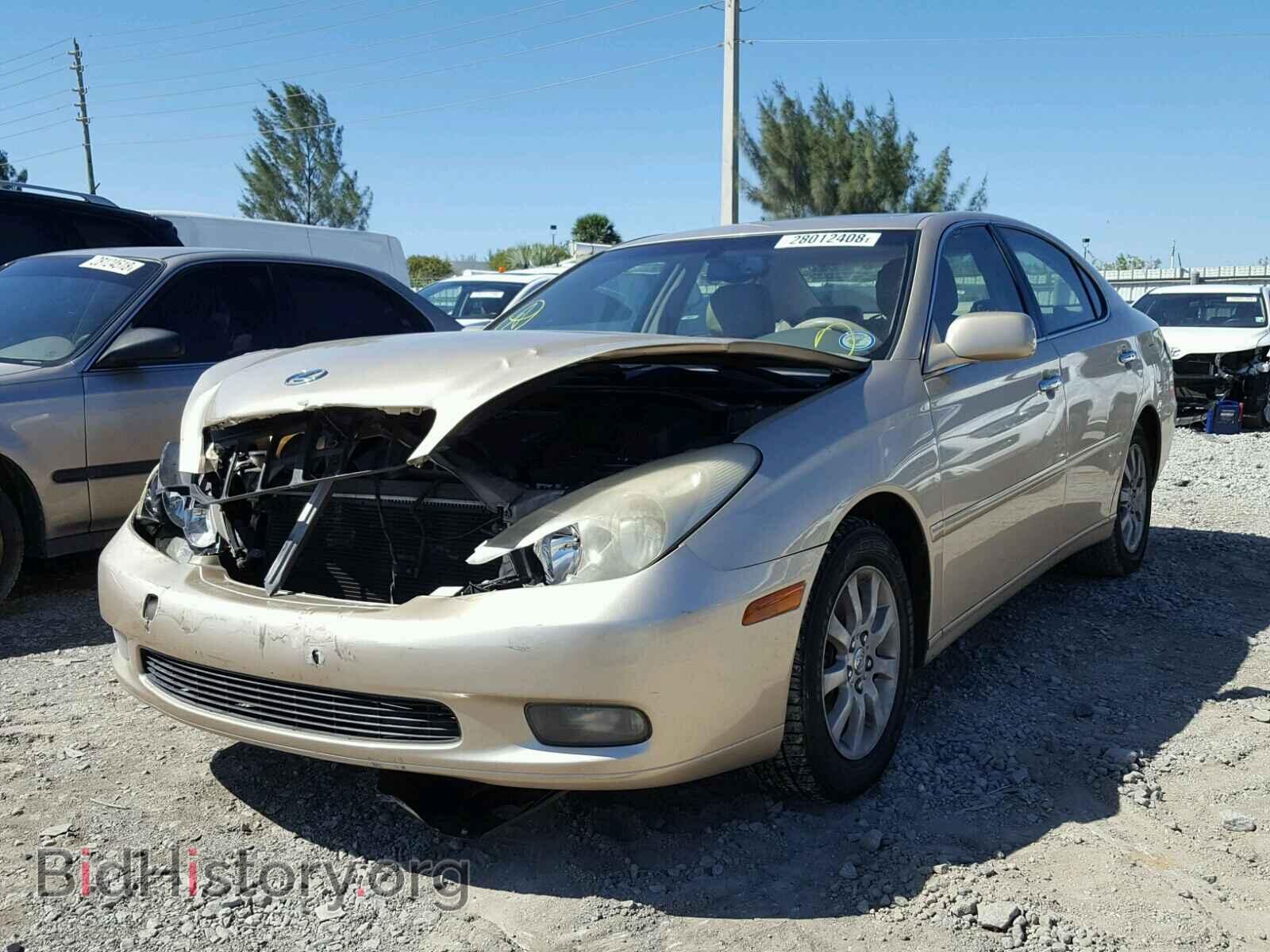 2003 LEXUS ES300 - VIN: JTHBF30G730094516 - Фото 2