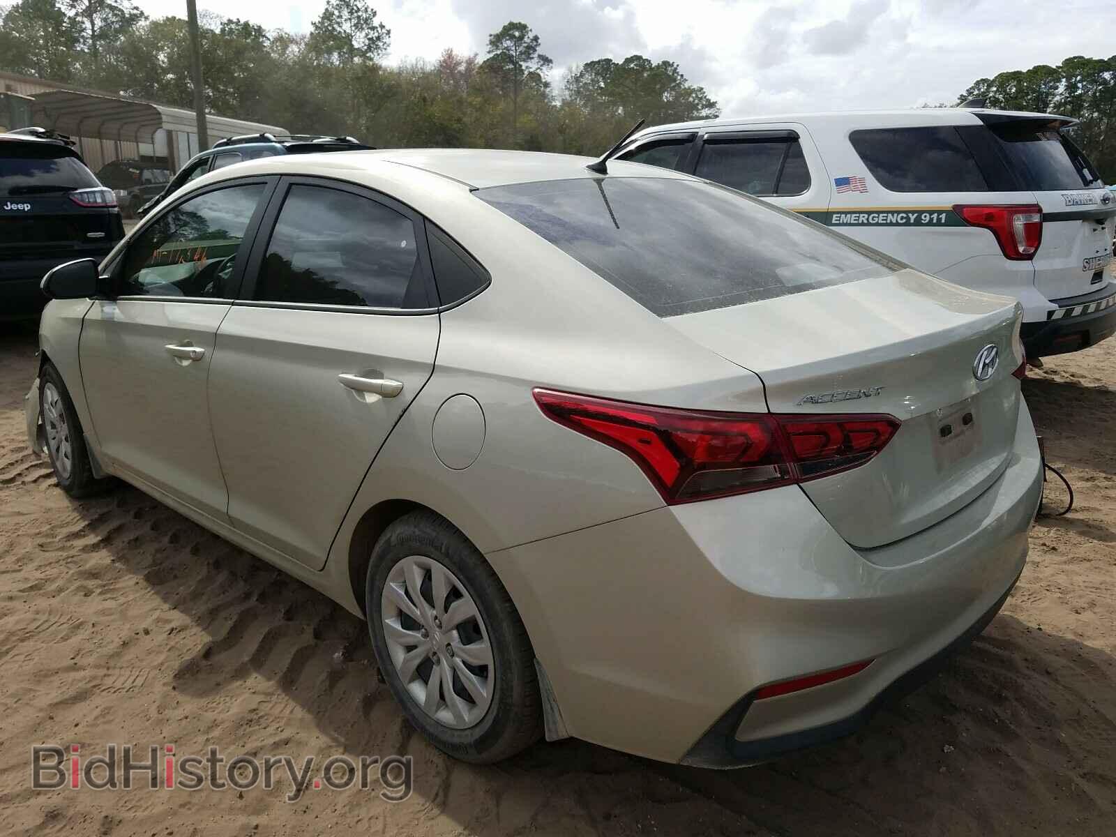 2018 HYUNDAI ACCENT - VIN: 3KPC24A30JE022208 - Фото 3