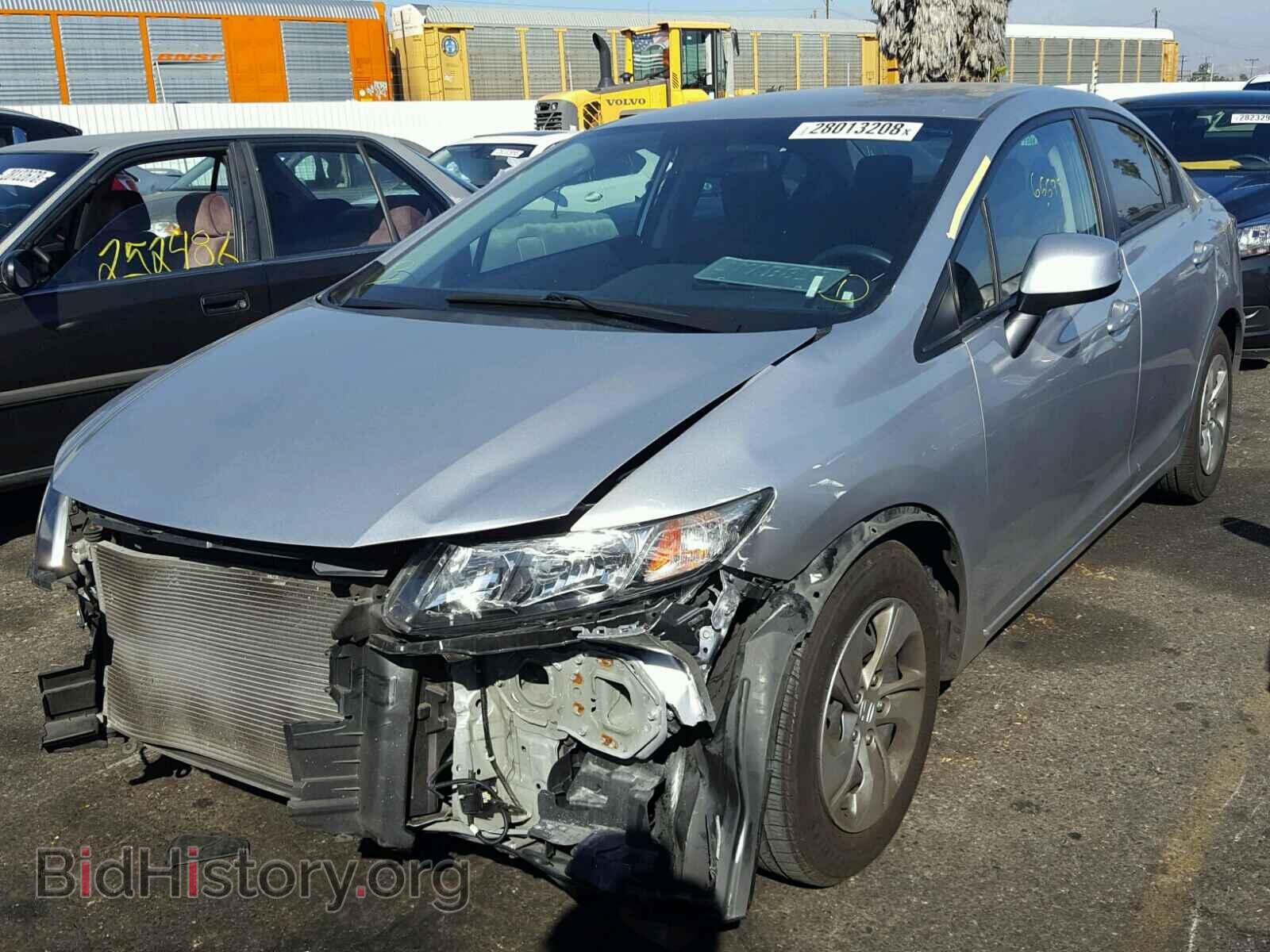 2013 HONDA CIVIC - VIN: 19XFB2F54DE227515 - Фото 2