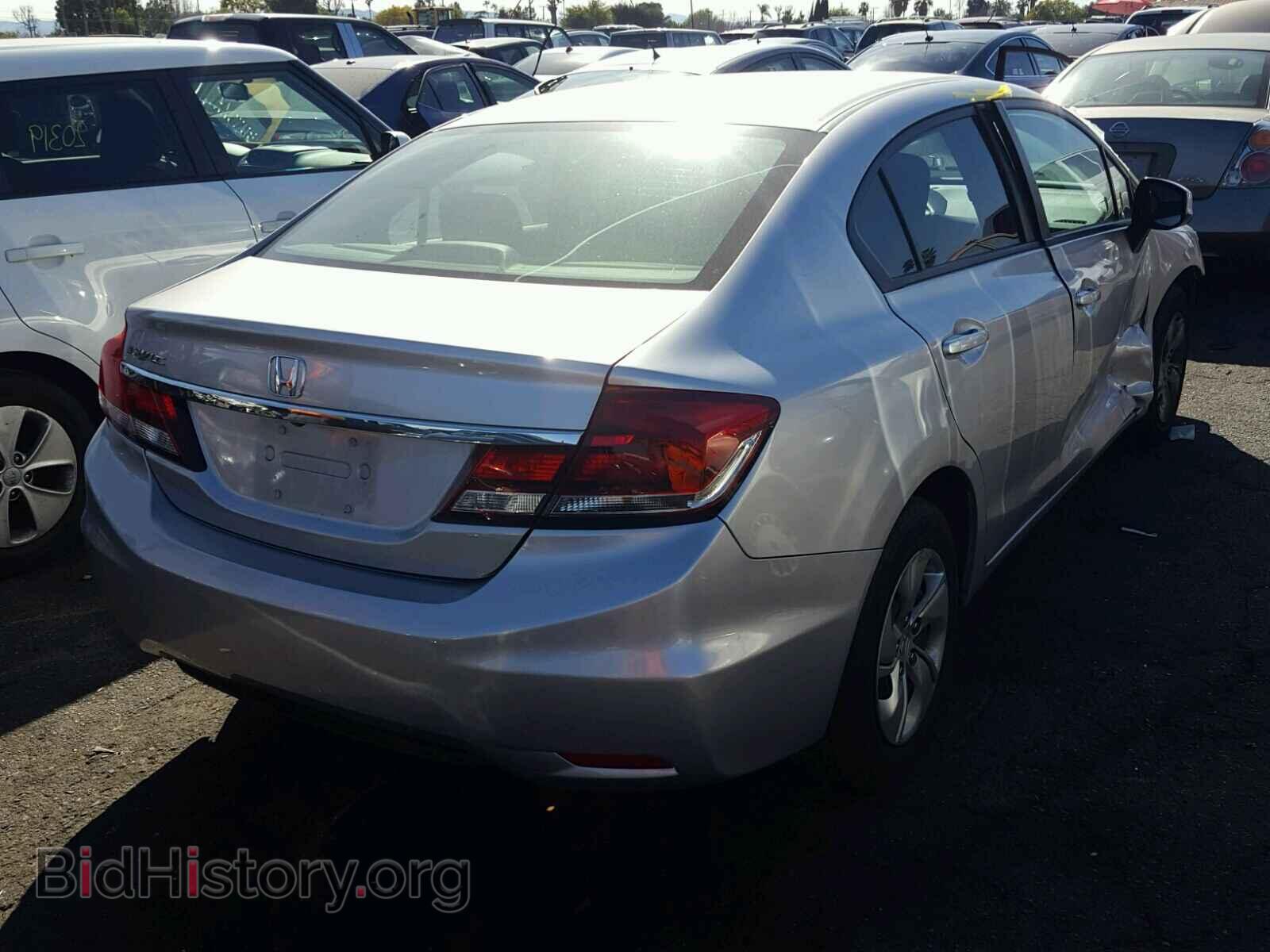 2013 HONDA CIVIC - VIN: 19XFB2F54DE227515 - Фото 4