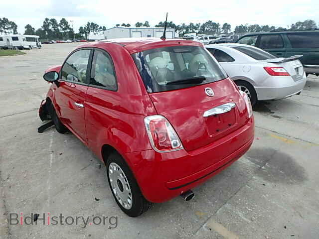 2012 FIAT 500 - VIN: 3C3CFFAR5CT237784 - Фото 3