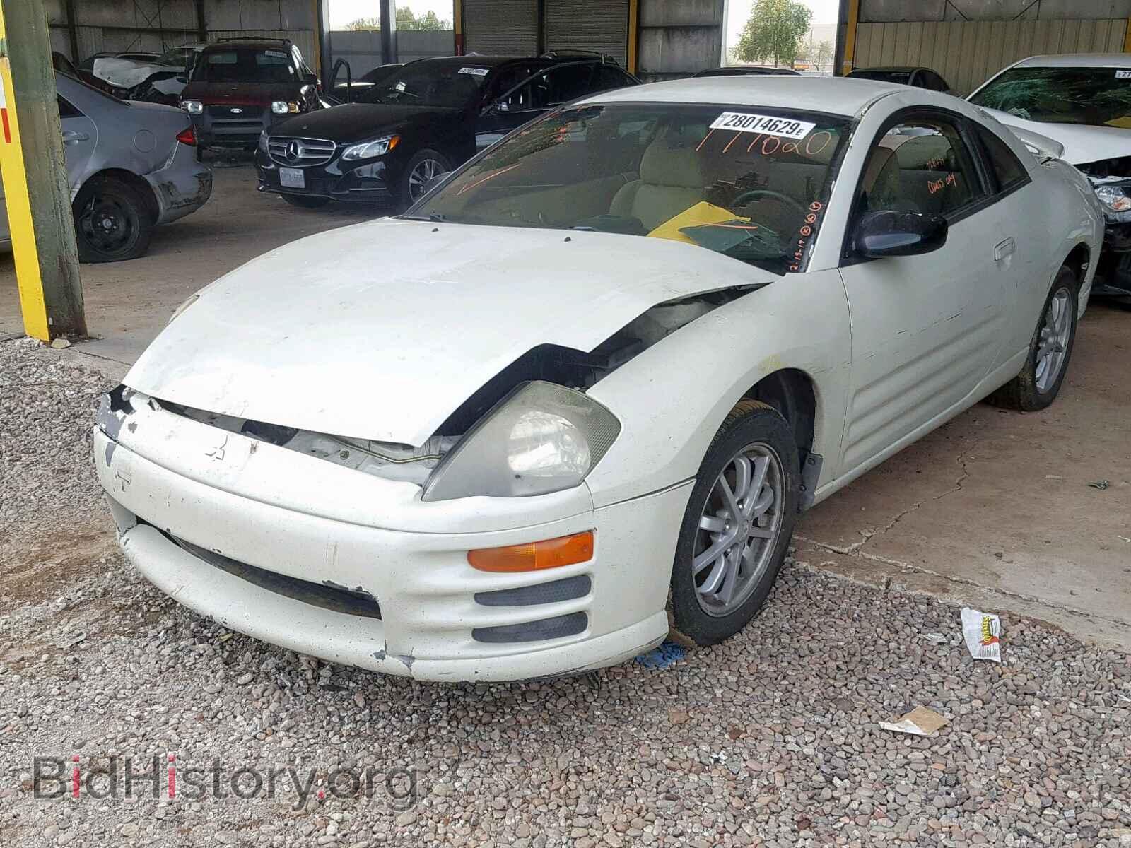 2002 MITSUBISHI ECLIPSE - VIN: 4A3AC44G62E053170 - Фото 2
