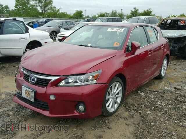 2013 LEXUS CT 200 - VIN: JTHKD5BH2D2170138 - Фото 2