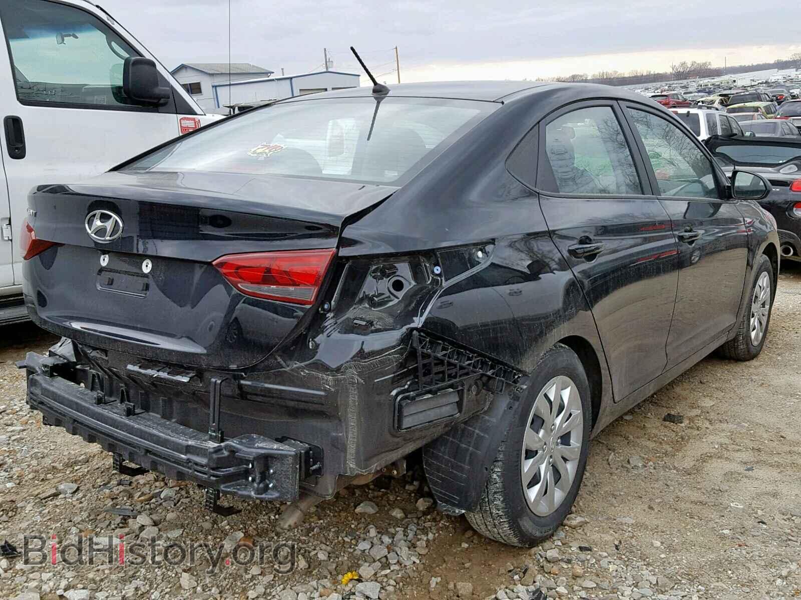 2018 HYUNDAI ACCENT - VIN: 3KPC24A31JE022928 - Фото 4