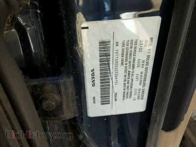 2002 VOLVO S80 - VIN: YV1TS92D221266154 - Photo 9