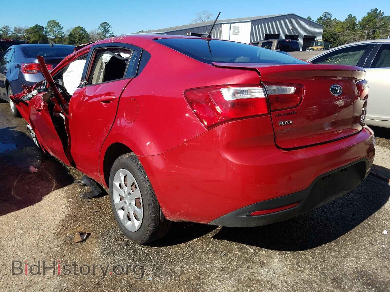 2012 KIA RIO - VIN: KNADM4A32C6052511 - Фото 3