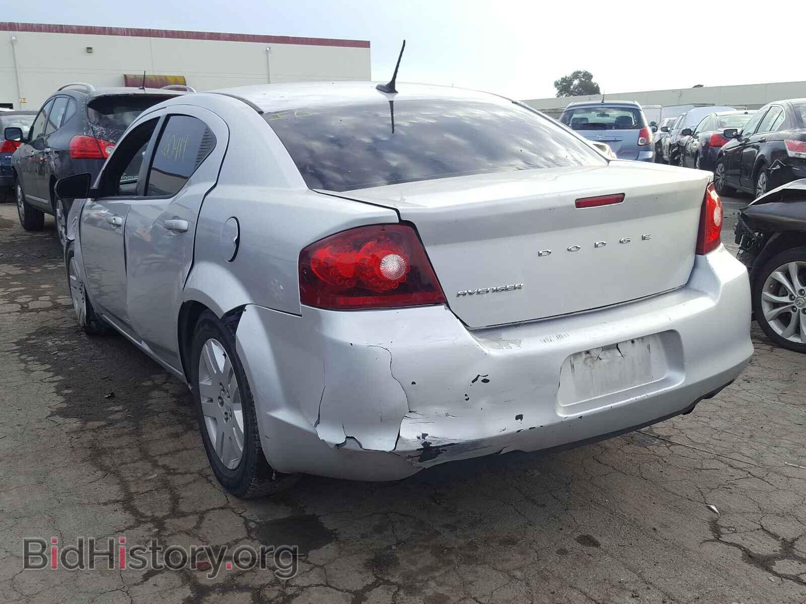 2011 DODGE AVENGER - VIN: 1B3BD4FB7BN588144 - Фото 3