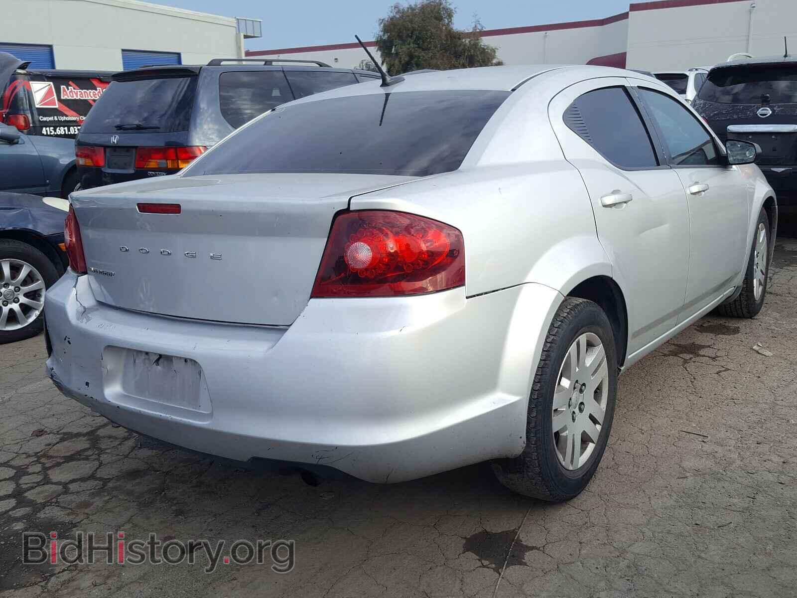 2011 DODGE AVENGER - VIN: 1B3BD4FB7BN588144 - Фото 4