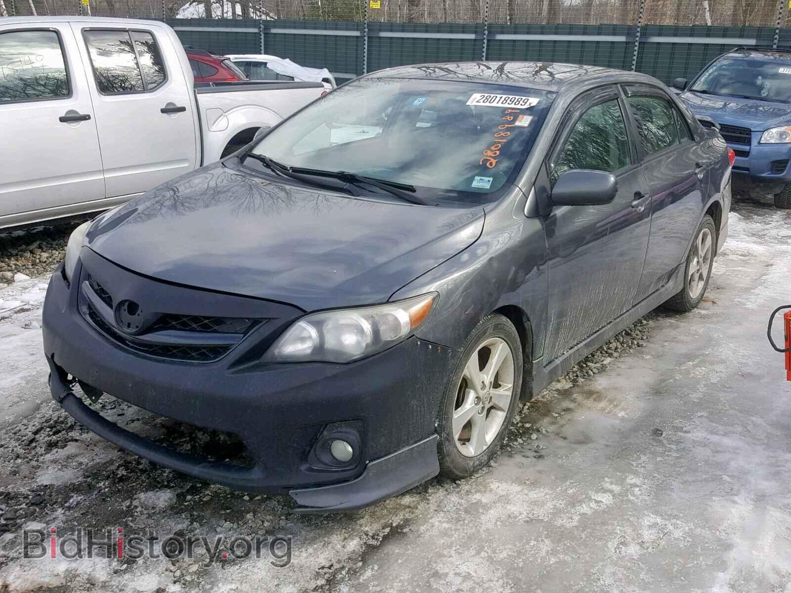 2011 TOYOTA COROLLA BA - VIN: 2T1BU4EE7BC691268 - Фото 2