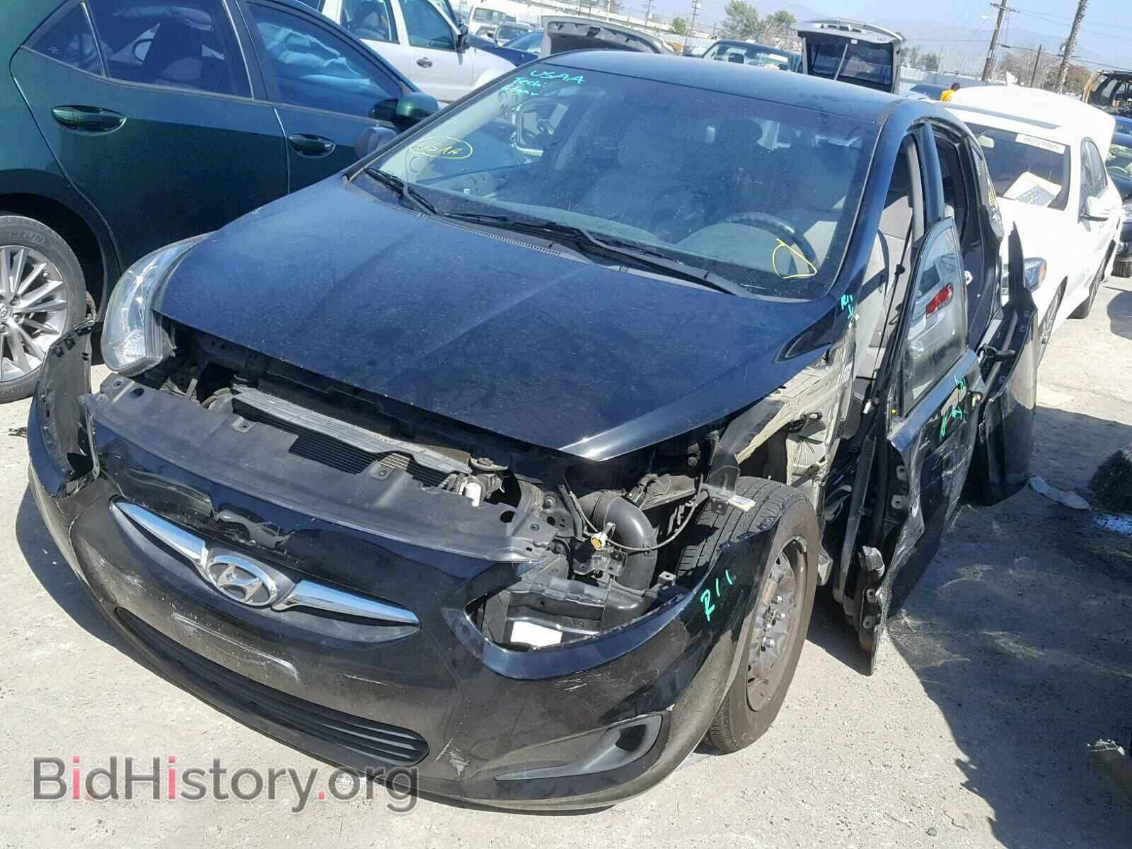 2014 HYUNDAI ACCENT - VIN: KMHCT5AE7EU195781 - Фото 2